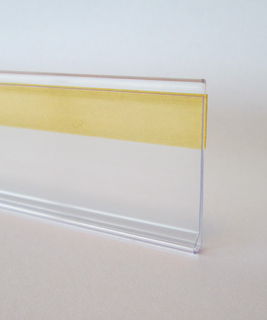 Data strip 26x915mm clear
